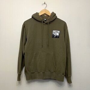 The North Face Army Green Pullover Hoodie, Size S